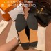Hermes Women's Ancora Loafers In Black Goatskin Hermes Women's Ancora Loafers In Black Goatskin