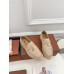 Loro Piana Women's Summer Charms Walk Loafers in Beige Suede Leather Loro Piana Women's Summer Charms Walk Loafers in Beige Suede Leather