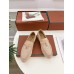 Loro Piana Women's Summer Charms Walk Loafers in Beige Suede Leather Loro Piana Women's Summer Charms Walk Loafers in Beige Suede Leather