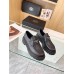 Prada Women's Double Chocolate Loafers in Black Leather Prada Women's Double Chocolate Loafers in Black Leather
