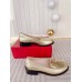 Roger Vivier Metal Buckle Morsetto Loafers in Gold Nappa Leather Roger Vivier Metal Buckle Morsetto Loafers in Gold Nappa Leather