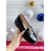 Roger Vivier Metal Buckle Morsetto Loafers in Black Patent Leather Roger Vivier Metal Buckle Morsetto Loafers in Black Patent Leather