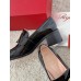 Roger Vivier Viv' Rangers Strass Buckle Loafers in Black Patent Leather Roger Vivier Viv' Rangers Strass Buckle Loafers in Black Patent Leather