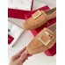 Roger Vivier Soft Metal Buckle Loafers In Brown Suede