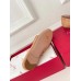 Roger Vivier Soft Metal Buckle Loafers In Brown Suede