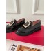 Roger Vivier Viv' Rangers Loafers In Black Patent Leather