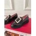 Roger Vivier Viv' Rangers Strass Loafers In Black Patent Leather