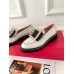Roger Vivier Viv' Rangers Stitch Strass Loafers In White Leather
