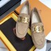 Tod's Women's Kate Loafers In Beige Suede Leather