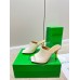 Bottega Veneta Knot Mules 90mm In White Lambskin Bottega Veneta Knot Mules 90mm In White Lambskin