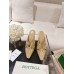 Bottega Veneta Bunnie Mules 90mm In Beige Patent Leather Bottega Veneta Bunnie Mules 90mm In Beige Patent Leather