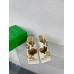 Bottega Veneta Stretch Buckle Mules in White Calfskin Bottega Veneta Stretch Buckle Mules in White Calfskin