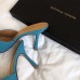 Bottega Veneta Stretch Mules 90mm In Blue Lambskin Bottega Veneta Stretch Mules 90mm In Blue Lambskin