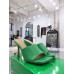 Bottega Veneta Stretch Mules 90mm In Green Lambskin