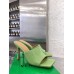 Bottega Veneta Stretch Mules 90mm In Pistachio Lambskin Bottega Veneta Stretch Mules 90mm In Pistachio Lambskin