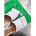 Bottega Veneta Stretch Mules 90mm In White Lambskin Bottega Veneta Stretch Mules 90mm In White Lambskin