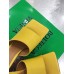 Bottega Veneta Stretch Mules 90mm In Yellow Lambskin