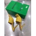 Bottega Veneta Stretch Mules 90mm In Yellow Lambskin