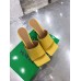 Bottega Veneta Stretch Mules 90mm In Yellow Lambskin