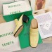 Bottega Veneta Mules In Butter Crocodile Embossed Leather Bottega Veneta Mules In Butter Crocodile Embossed Leather
