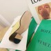 Bottega Veneta Mules In Butter Crocodile Embossed Leather Bottega Veneta Mules In Butter Crocodile Embossed Leather