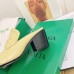Bottega Veneta Mules In Butter Crocodile Embossed Leather Bottega Veneta Mules In Butter Crocodile Embossed Leather