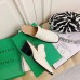 Bottega Veneta Mules In White Crocodile Embossed Leather Bottega Veneta Mules In White Crocodile Embossed Leather