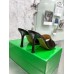 Bottega Veneta Stretch Mules 90mm In Oxide Patent Leather Bottega Veneta Stretch Mules 90mm In Oxide Patent Leather