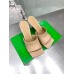 Bottega Veneta Stretch Mules 90mm In Beige Patent Leather Bottega Veneta Stretch Mules 90mm In Beige Patent Leather