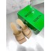 Bottega Veneta Stretch Mules 90mm In Beige Patent Leather Bottega Veneta Stretch Mules 90mm In Beige Patent Leather