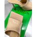 Bottega Veneta Stretch Mules 90mm In Beige Patent Leather Bottega Veneta Stretch Mules 90mm In Beige Patent Leather
