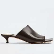 Bottega Veneta Stretch Mules 40mm In Black Lambskin Bottega Veneta Stretch Mules 40mm In Black Lambskin
