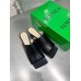 Bottega Veneta Stretch Mules 40mm In Black Lambskin Bottega Veneta Stretch Mules 40mm In Black Lambskin