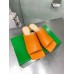 Bottega Veneta Stretch Mules 40mm In Orange Lambskin Bottega Veneta Stretch Mules 40mm In Orange Lambskin