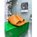 Bottega Veneta Stretch Mules 40mm In Orange Lambskin Bottega Veneta Stretch Mules 40mm In Orange Lambskin