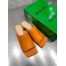 Bottega Veneta Stretch Mules 40mm In Orange Lambskin Bottega Veneta Stretch Mules 40mm In Orange Lambskin