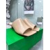 Bottega Veneta Stretch Mules 40mm In Beige Lambskin Bottega Veneta Stretch Mules 40mm In Beige Lambskin