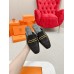 Hermes Esmee Mules in Black Calfskin