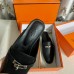 Hermes Women's Oz Mules in Black Leather Hermes Women's Oz Mules in Black Leather
