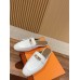 Hermes Women's Oz Mules in White Calfskin