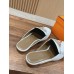 Hermes Women's Oz Mules in White Calfskin