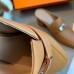 Hermes Blossom Mules 60mm In Brown Goatskin Hermes Blossom Mules 60mm In Brown Goatskin