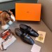 Hermes Blossom Mules 60mm In Black Goatskin Hermes Blossom Mules 60mm In Black Goatskin