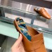 Hermes Catena Mules In Brown Calfskin Hermes Catena Mules In Brown Calfskin