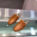 Hermes Catena Mules In Brown Calfskin Hermes Catena Mules In Brown Calfskin