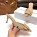 Manolo Blahnik Maysale Kitten Heel 50mm Mules In Beige Suede Manolo Blahnik Maysale Kitten Heel 50mm Mules In Beige Suede