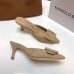Manolo Blahnik Maysale Kitten Heel 50mm Mules In Beige Suede Manolo Blahnik Maysale Kitten Heel 50mm Mules In Beige Suede