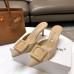 Manolo Blahnik Maysale Kitten Heel 50mm Mules In Beige Suede Manolo Blahnik Maysale Kitten Heel 50mm Mules In Beige Suede