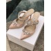 Manolo Blahnik Lurum Crystal 90mm Mules In Pink Satin Manolo Blahnik Lurum Crystal 90mm Mules In Pink Satin