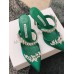 Manolo Blahnik Lurum Crystal 90mm Mules In Green Satin Manolo Blahnik Lurum Crystal 90mm Mules In Green Satin